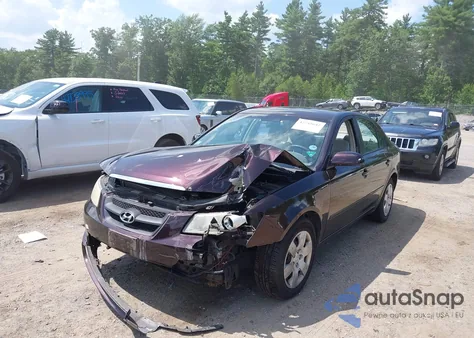 2006 Hyundai Sonata Gl from USA, damaged, VIN KMHET46C46A112627